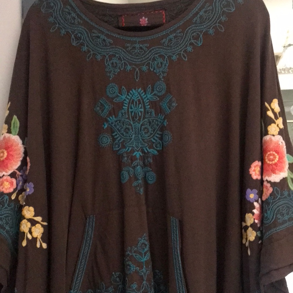 Mexican style Poncho.